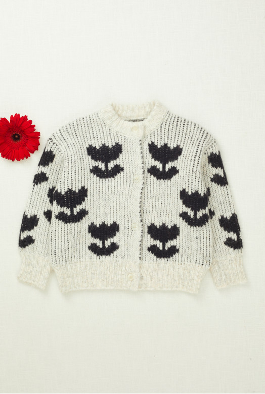 CARDIGAN C/R M/L TULIP