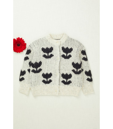 CARDIGAN C/R M/L TULIP