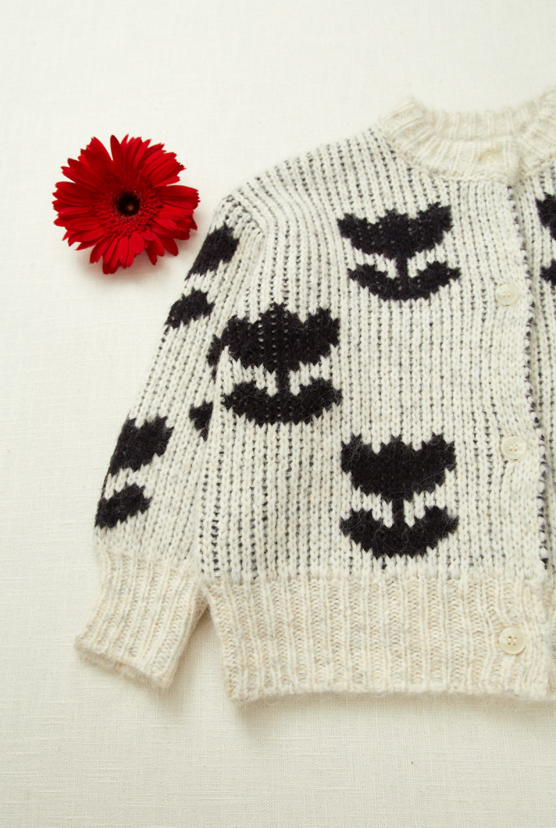 CARDIGAN C/R M/L TULIP