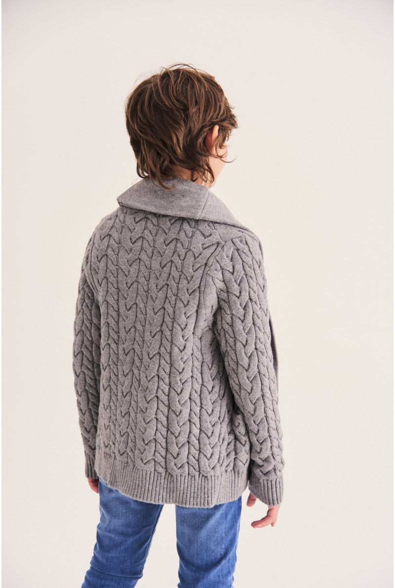 CARDIGAN V M/L SAM