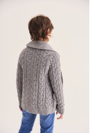 CARDIGAN V M/L SAM