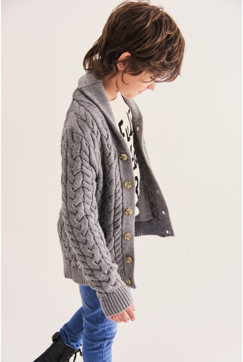 CARDIGAN V M/L SAM