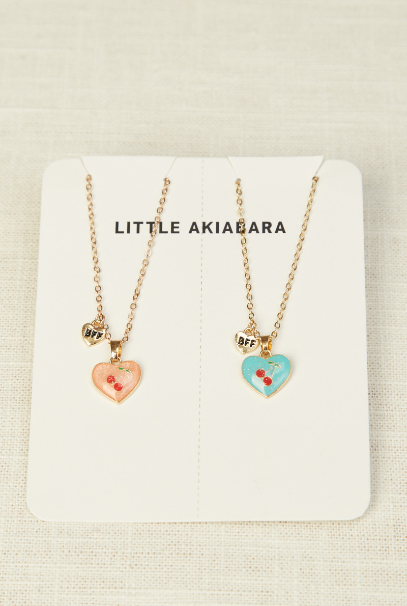 SET COLLARES TWO HEARTS