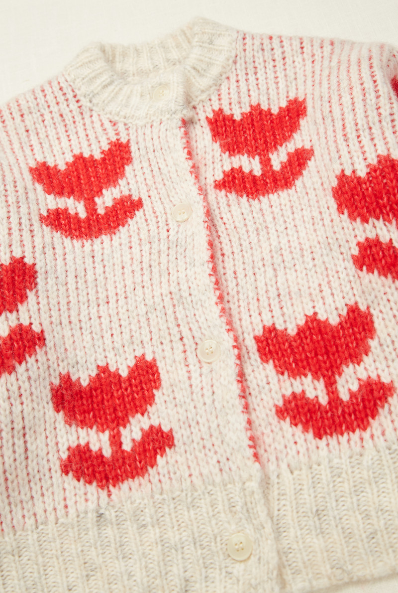 CARDIGAN C/R M/L TULIP